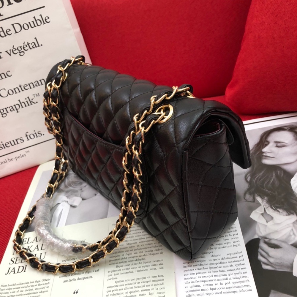 hanel Medium Classic Flap Bag CF Shoulder Bag - Picture 4 of 7